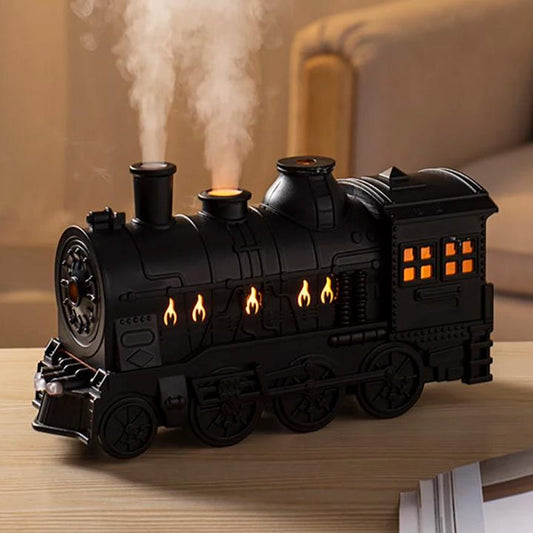 Train Air Humidifier Ultrasonic Aromatherapy Diffusers Mist Maker Fragrance Essential Oil Aroma Difusor Remote Control